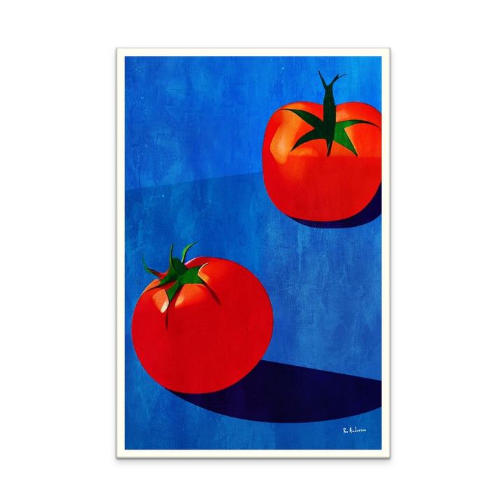 Deux Tomatoes Art Print