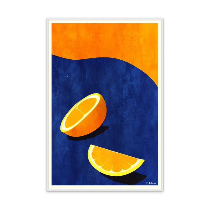 Petit Déjeuner, Deux Oranges Art Print