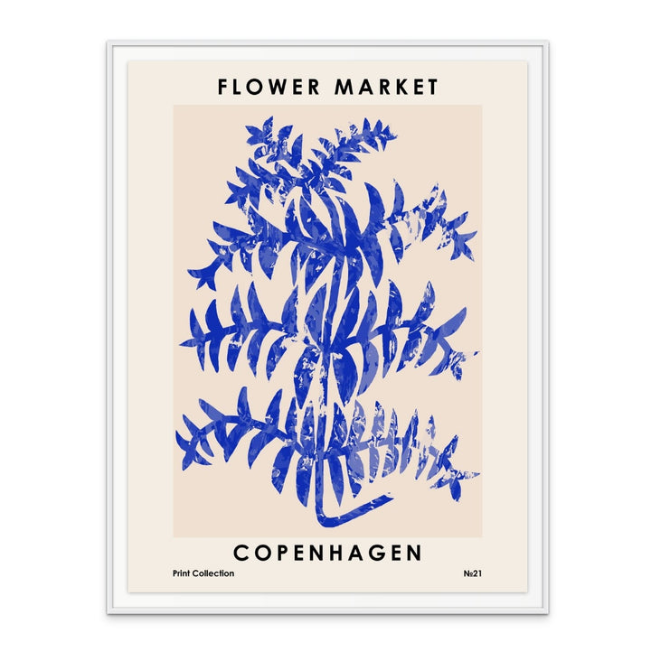 Flower Market. Copenhagen Art Print