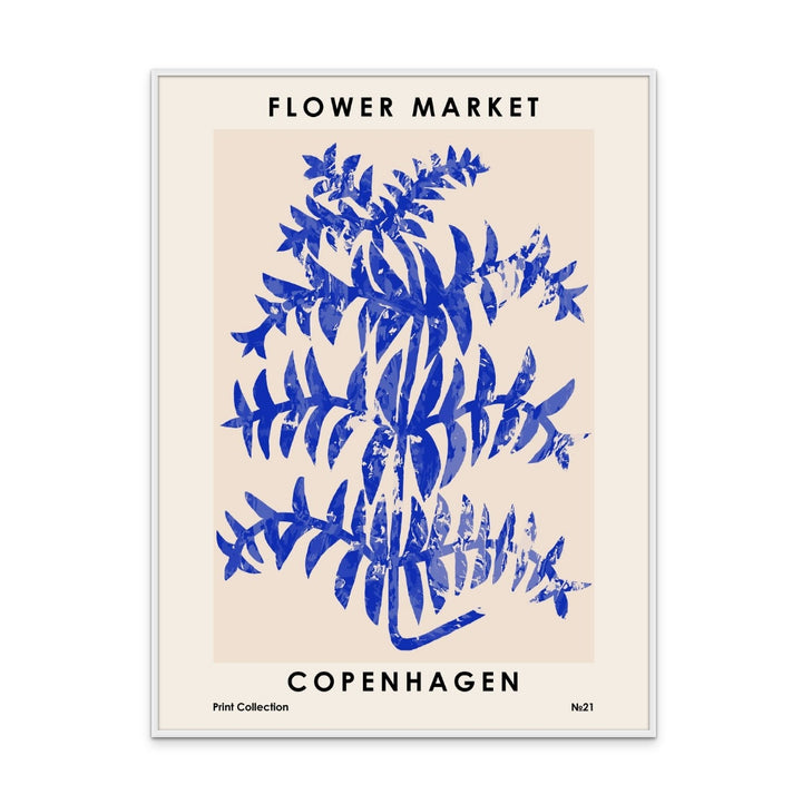 Flower Market. Copenhagen Art Print