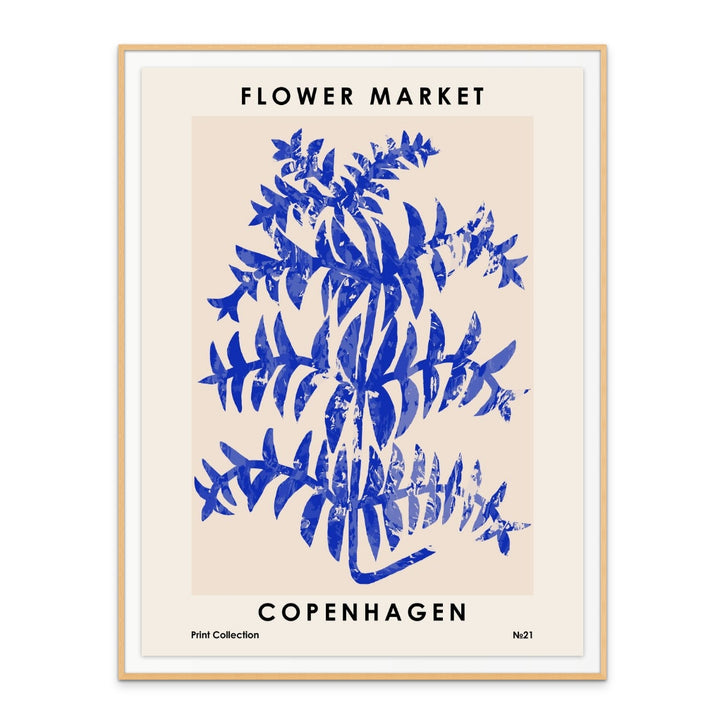 Flower Market. Copenhagen Art Print