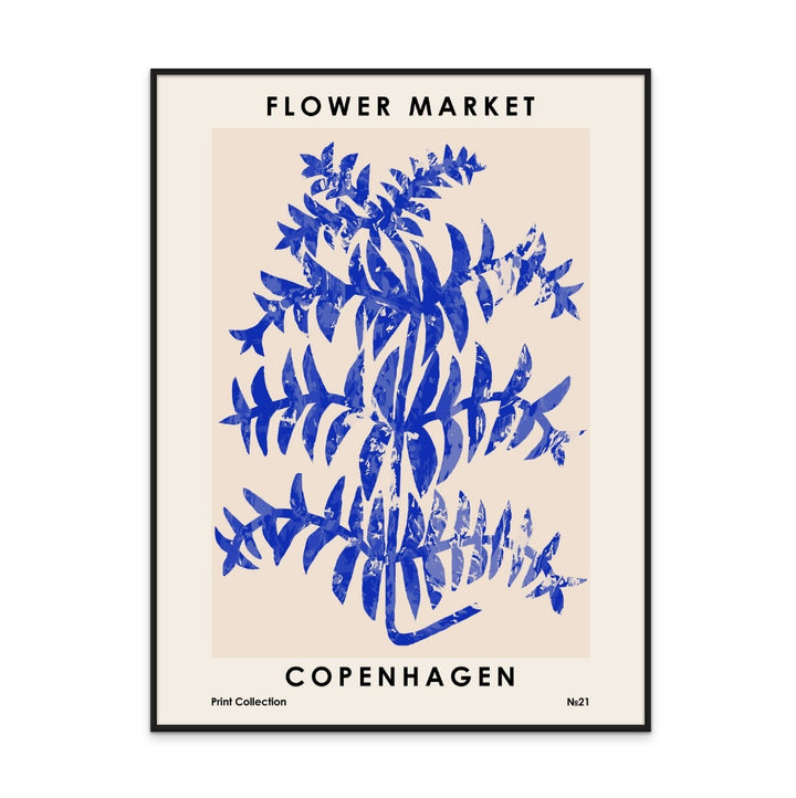 Flower Market. Copenhagen Art Print