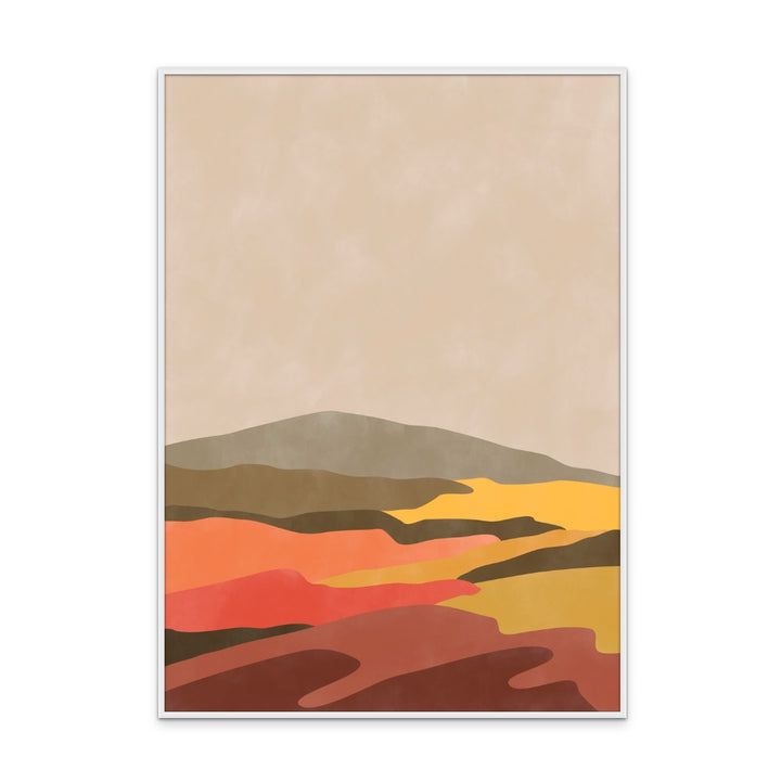 Warm land 2 Art Print