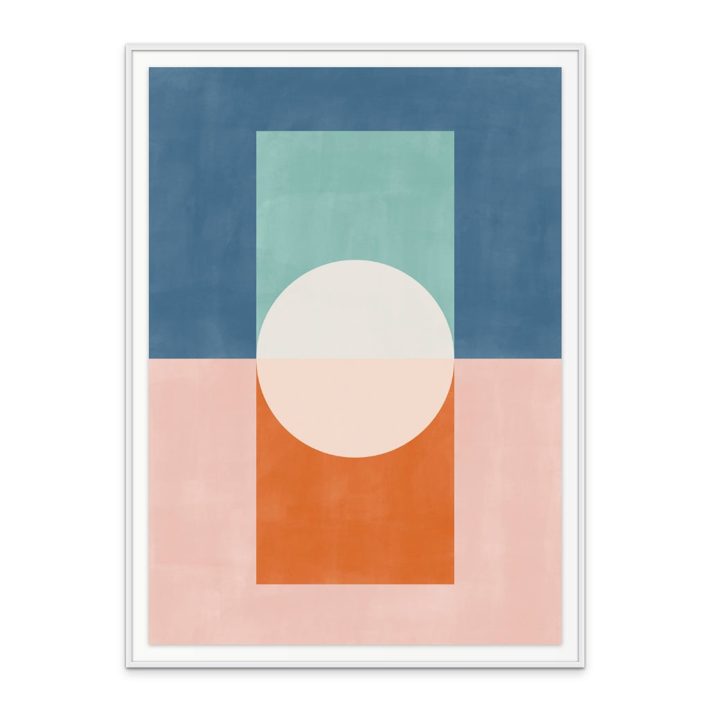 Geometric composition 2 Art Print