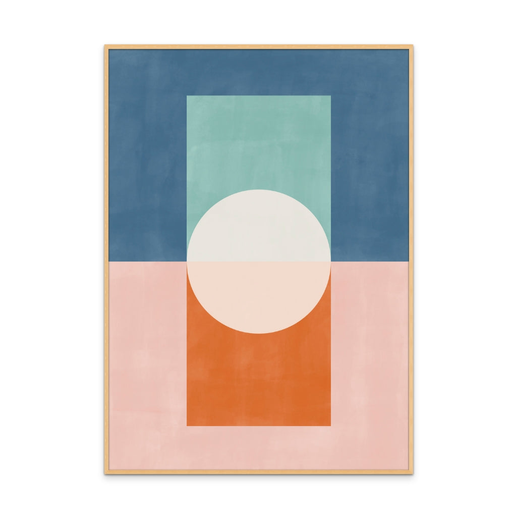 Geometric composition 2 Art Print