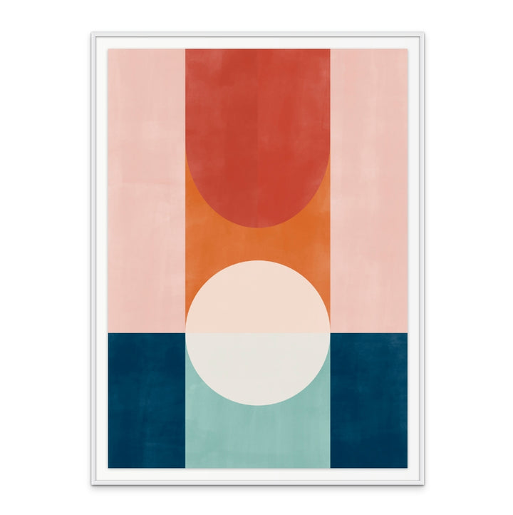 Geometric composition Art Print