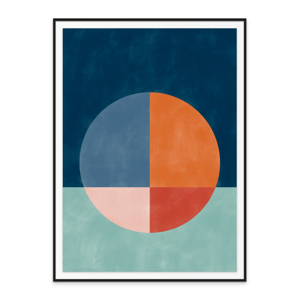 Circular Fushion 3 Art Print