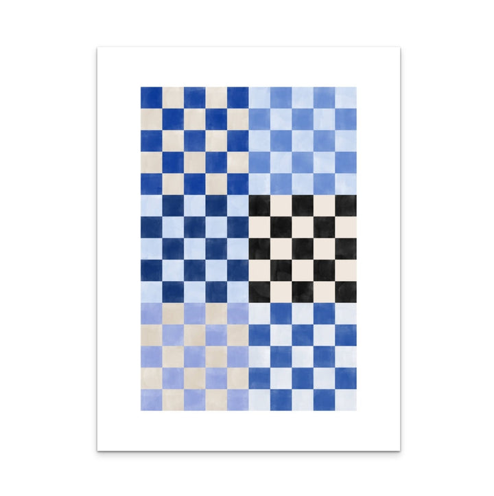 Blue board Art Print