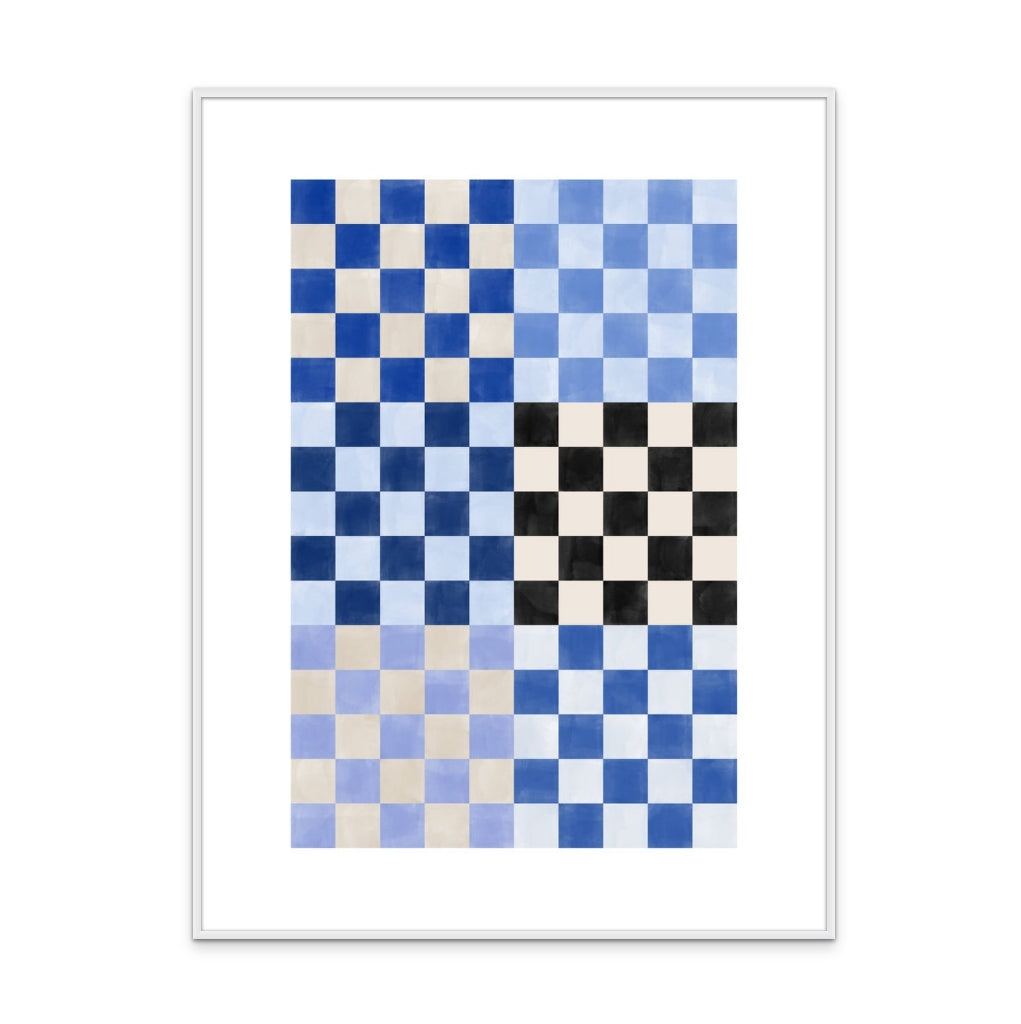 Blue board Art Print