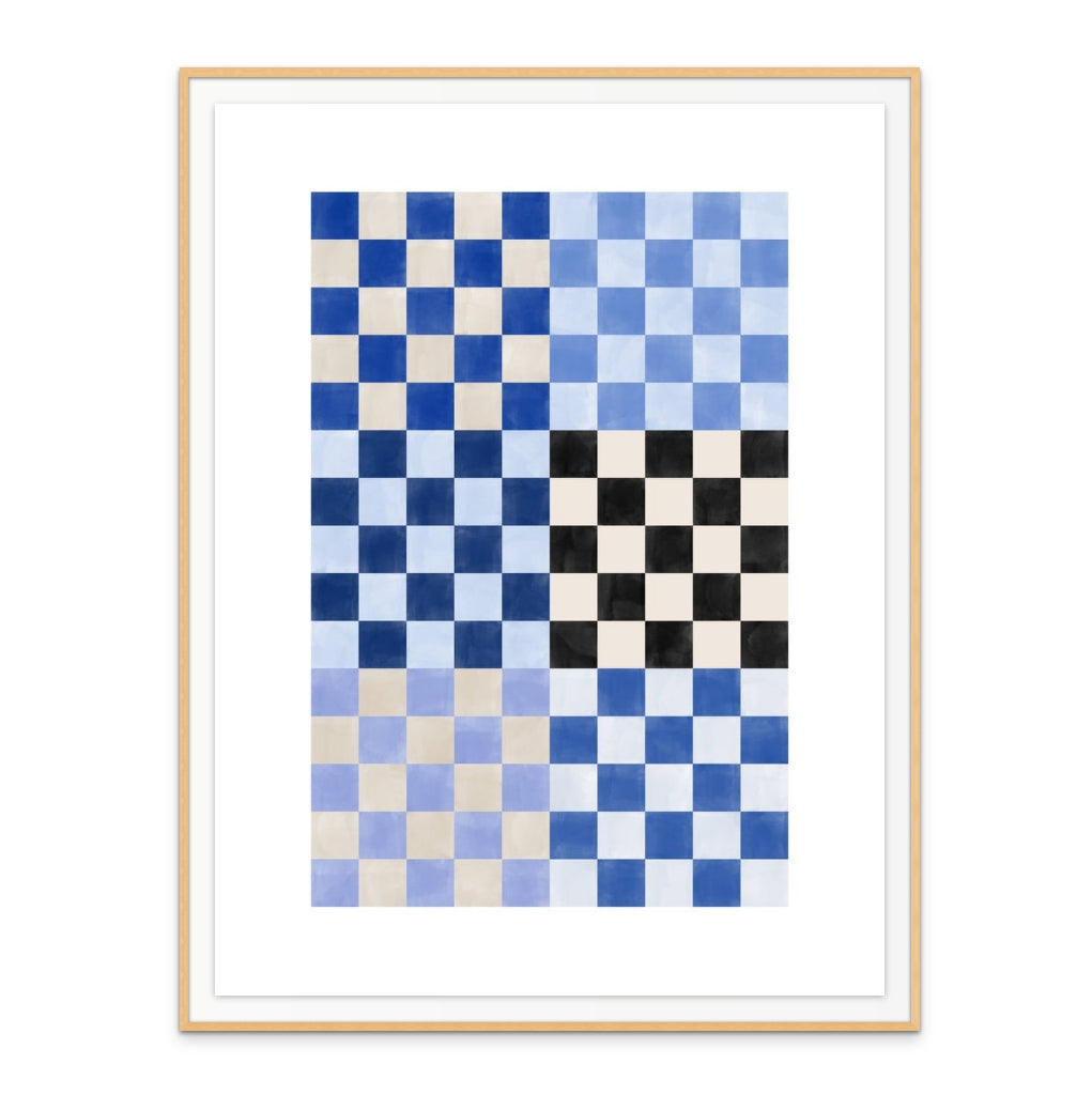 Blue board Art Print