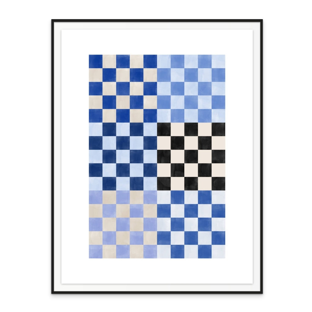 Blue board Art Print