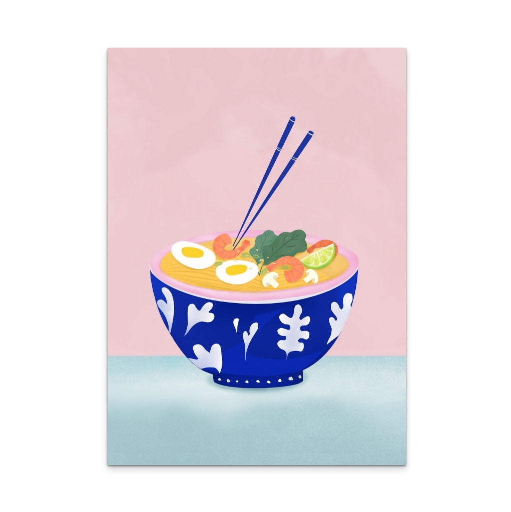 Ramen Bowl Art Print