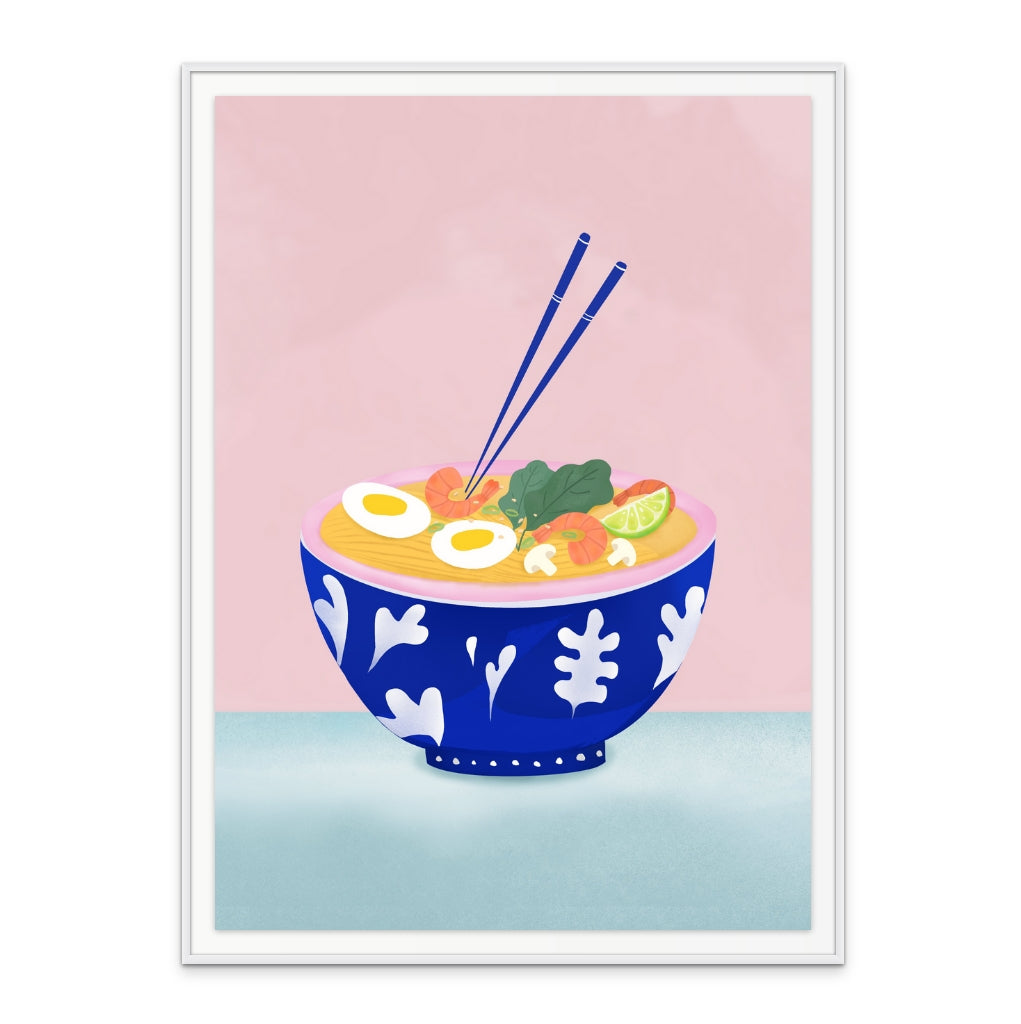 Ramen Bowl Art Print