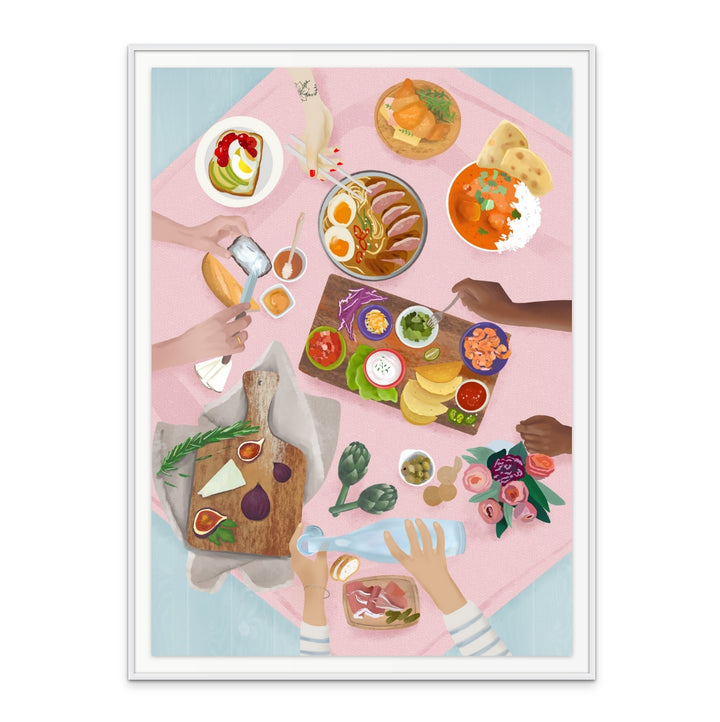 Brunch Art Print