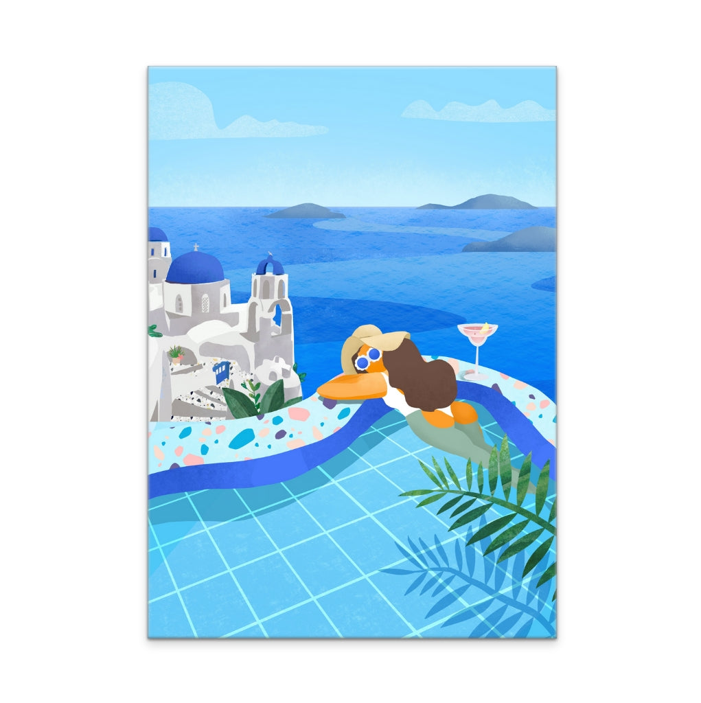 Summer in Greece Art Print