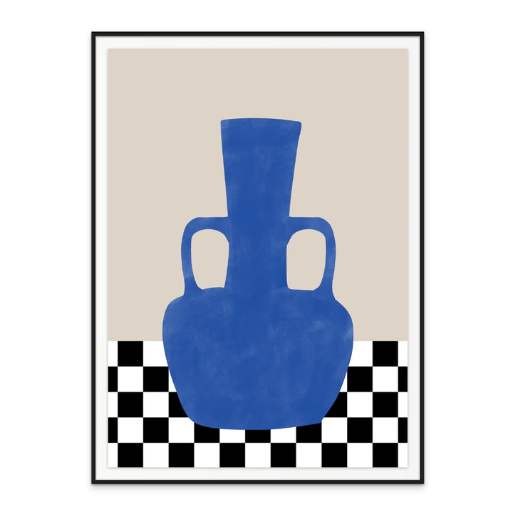 Blue vase Art Print