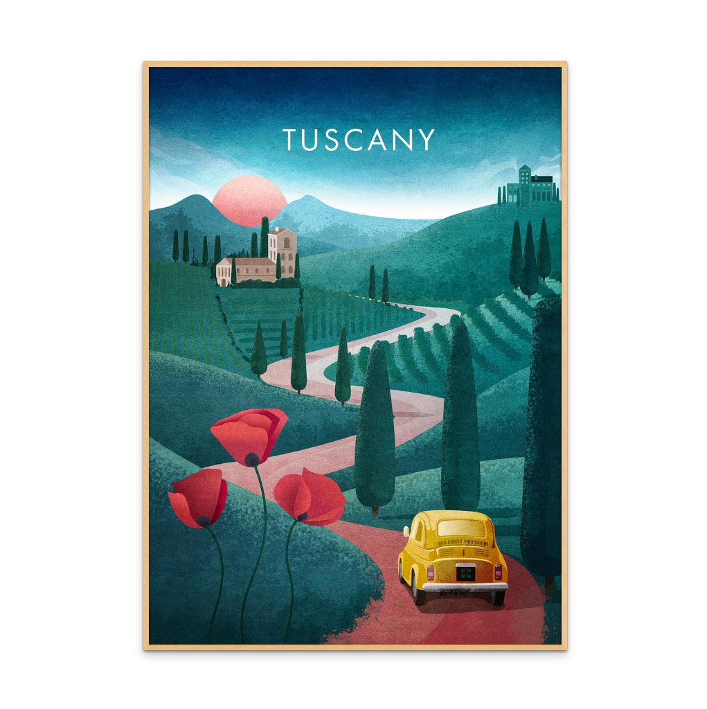 Travel Tuscany Art Print