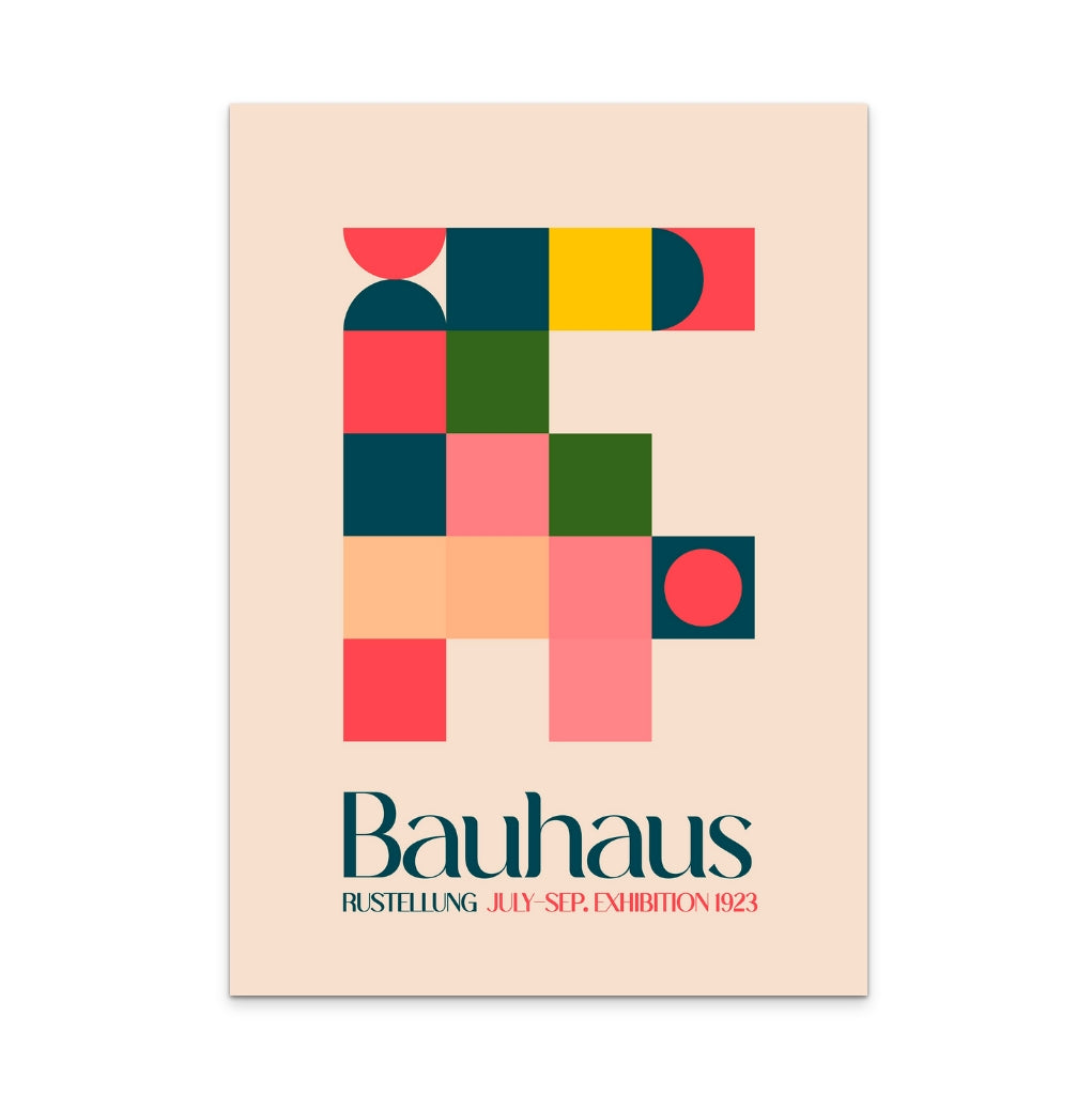 Bauhaus Kutular Art Print