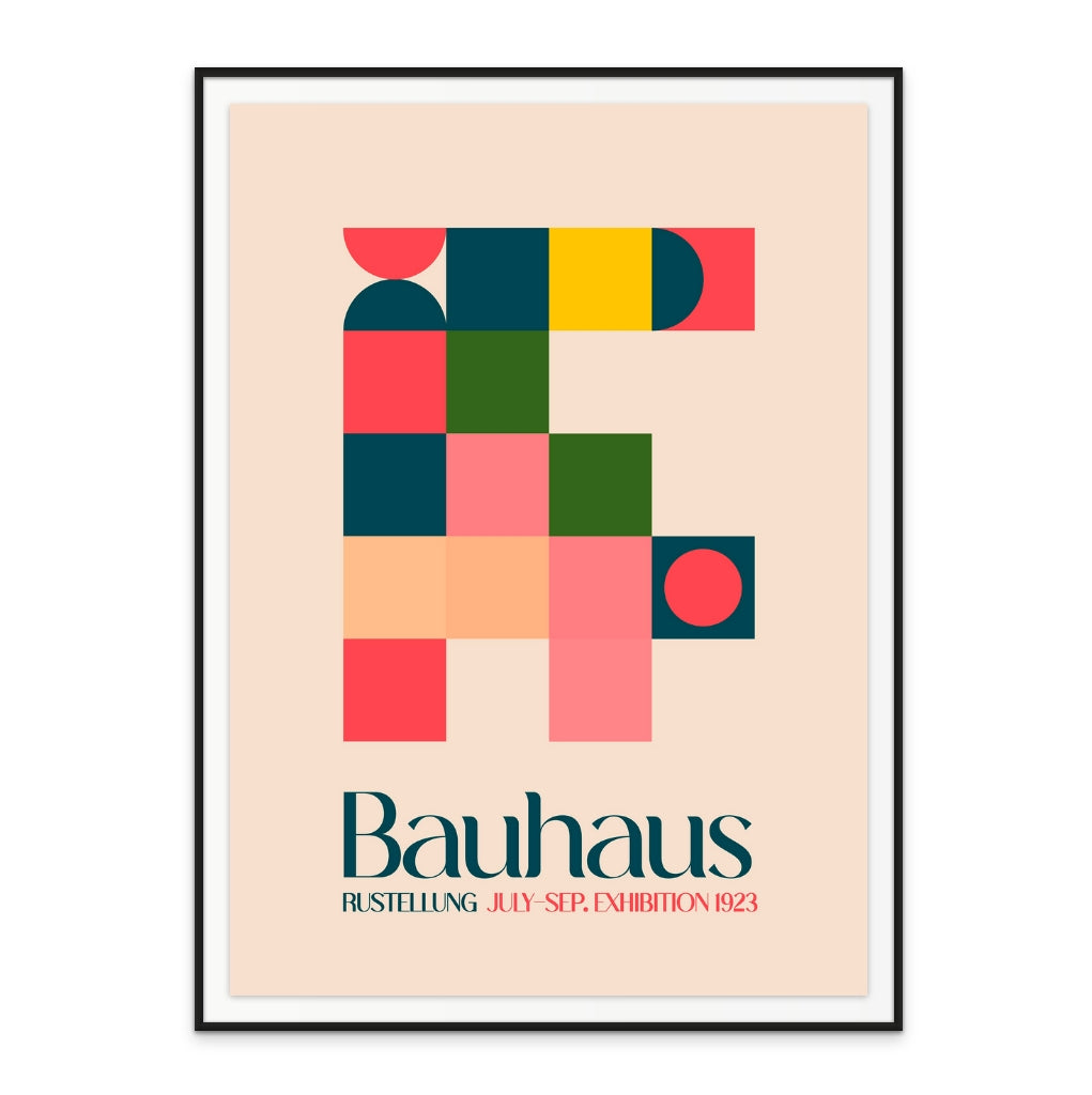 Bauhaus Kutular Art Print