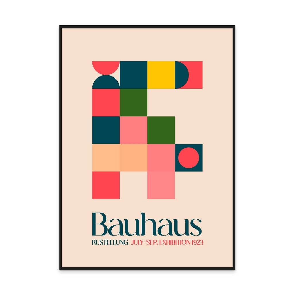 Bauhaus Kutular Art Print