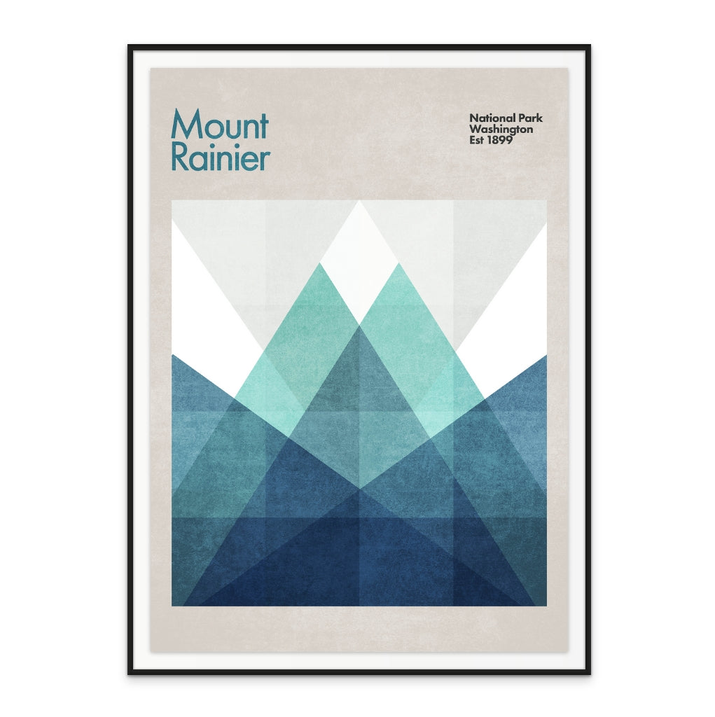 Mount Rainier Art Print