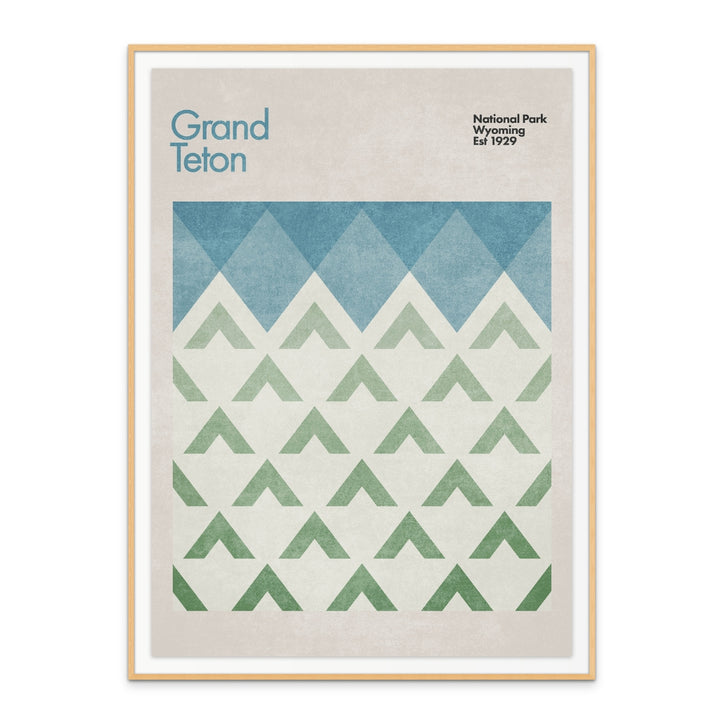 Grand Teton Art Print