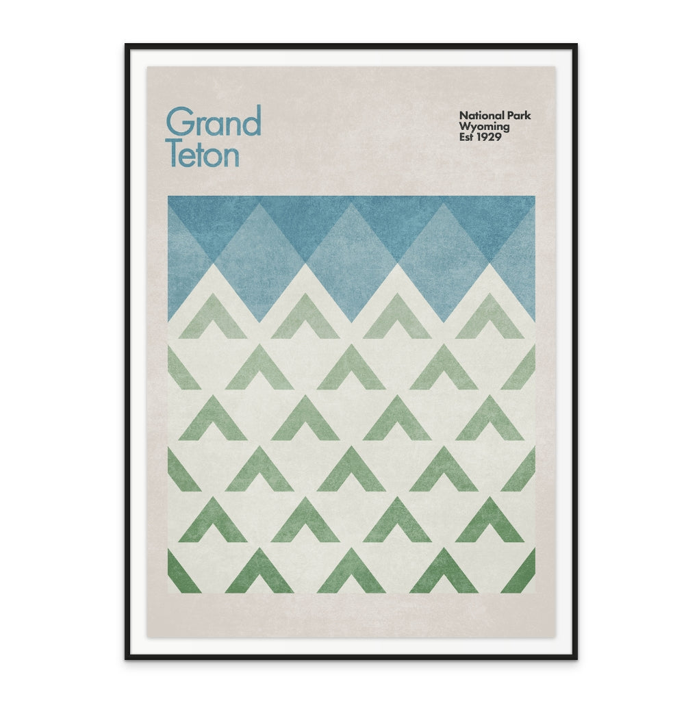 Grand Teton Art Print