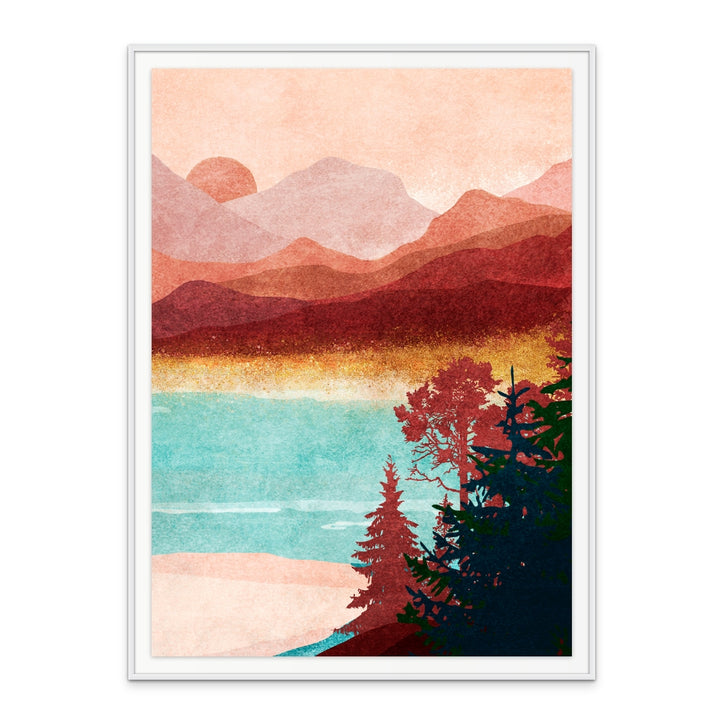 Lake Right Art Print