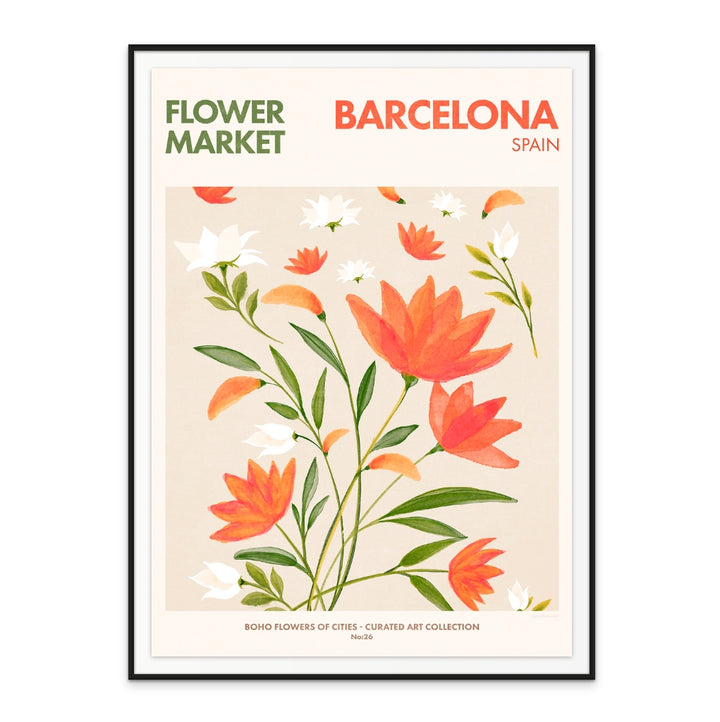 Barcelona Art Print