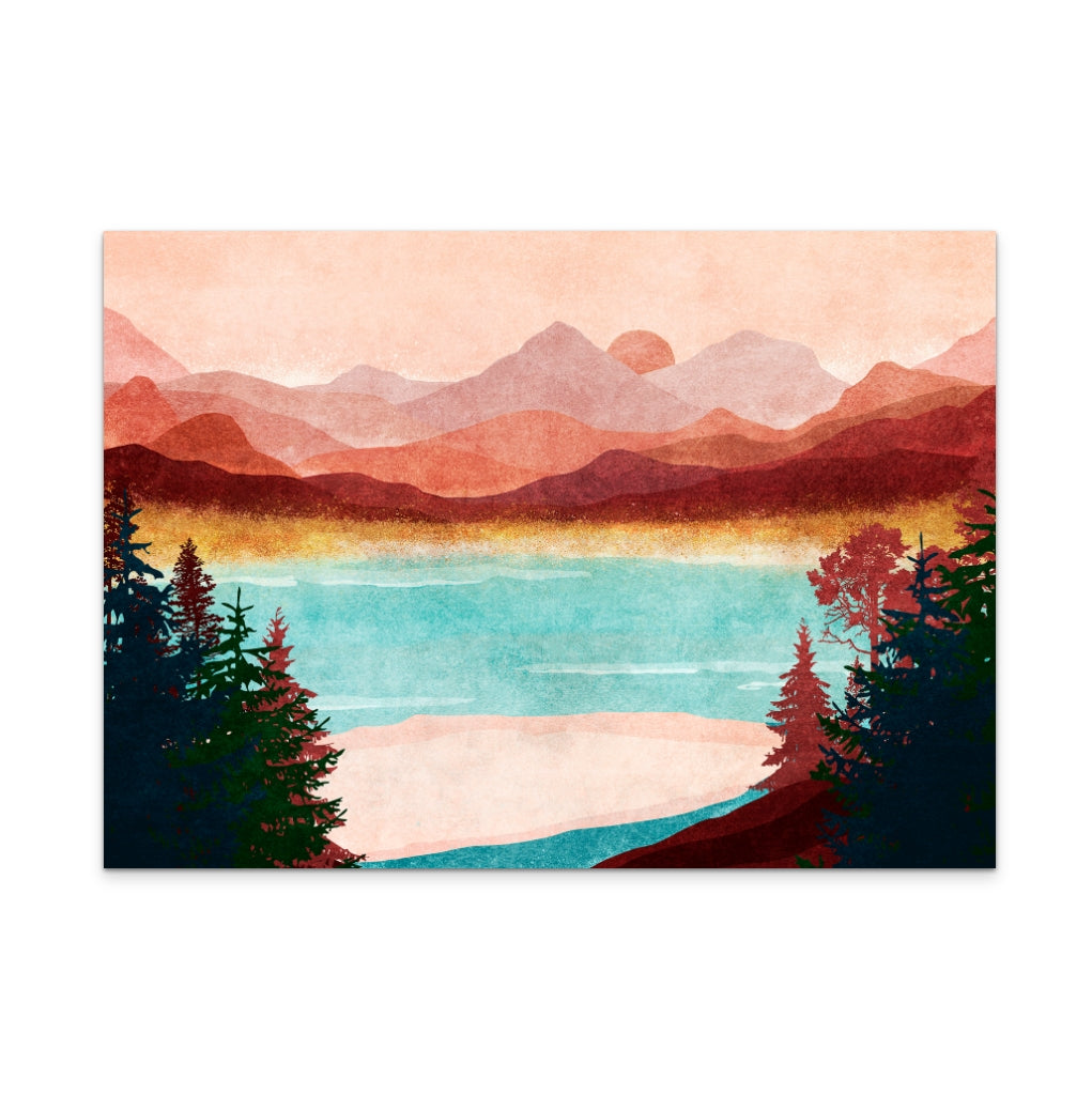 Mountain landscape Art Print