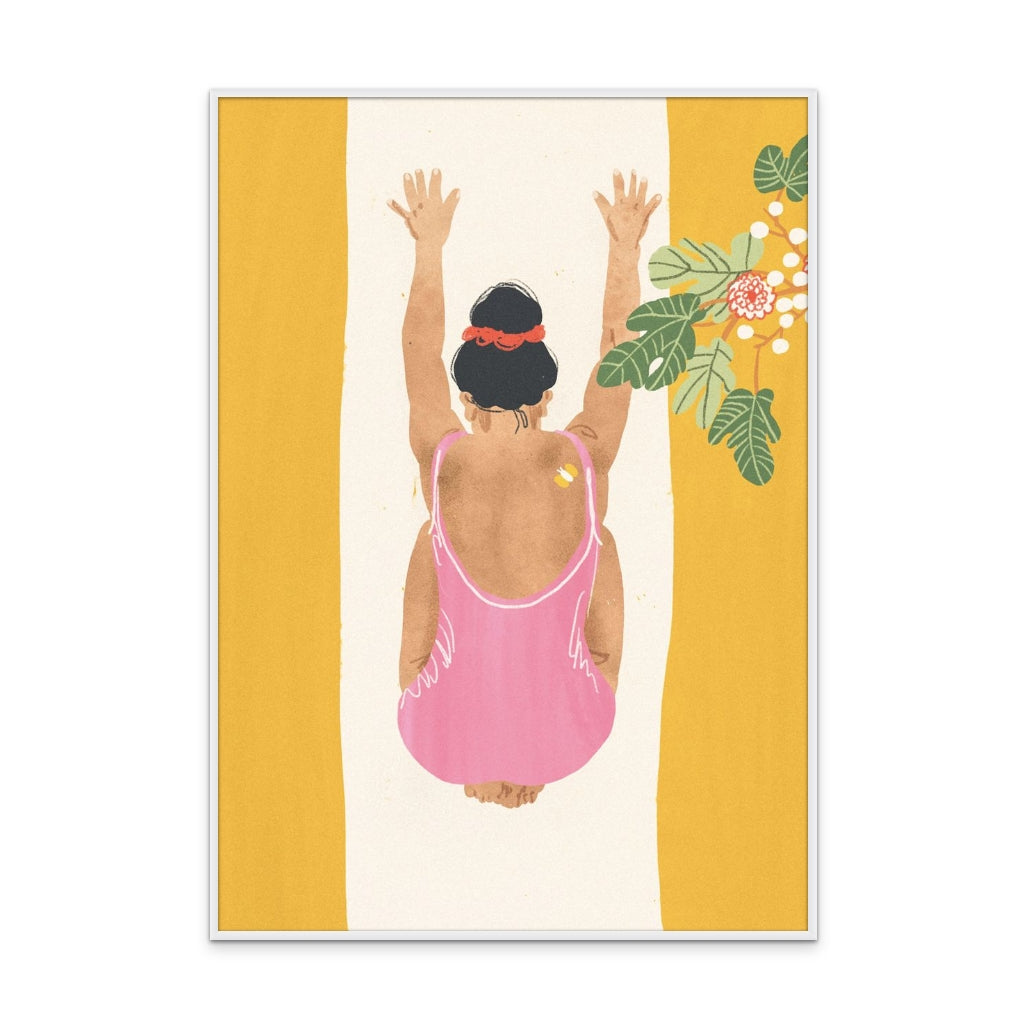 Yoga Time Art Print