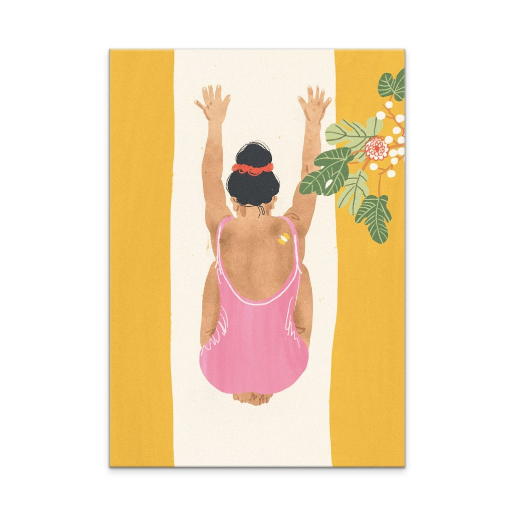 Yoga Time Art Print