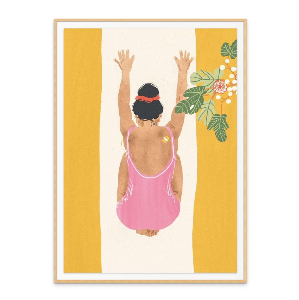 Yoga Time Art Print