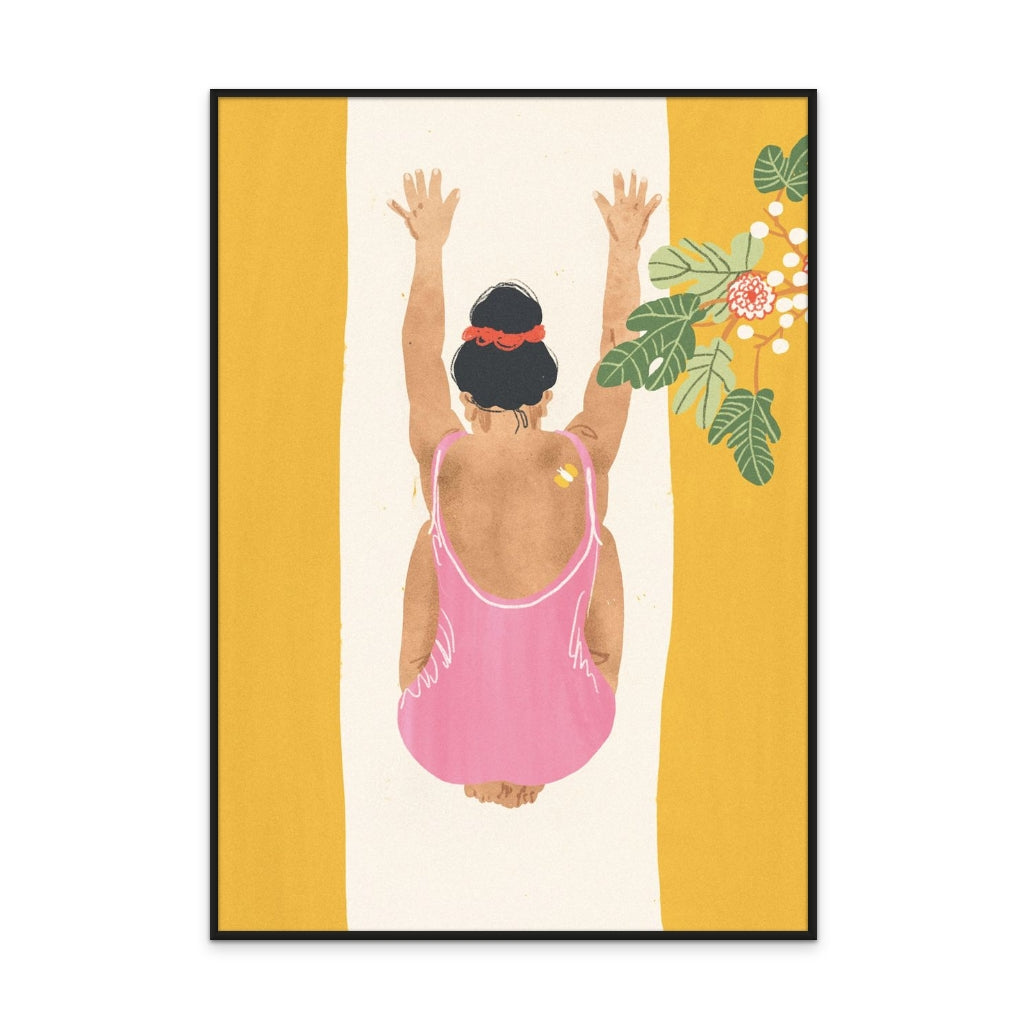 Yoga Time Art Print