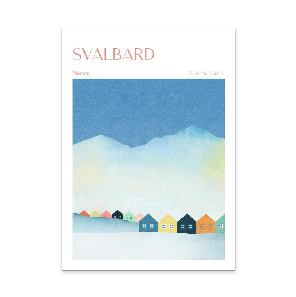 Svalbard, Norway Art Print