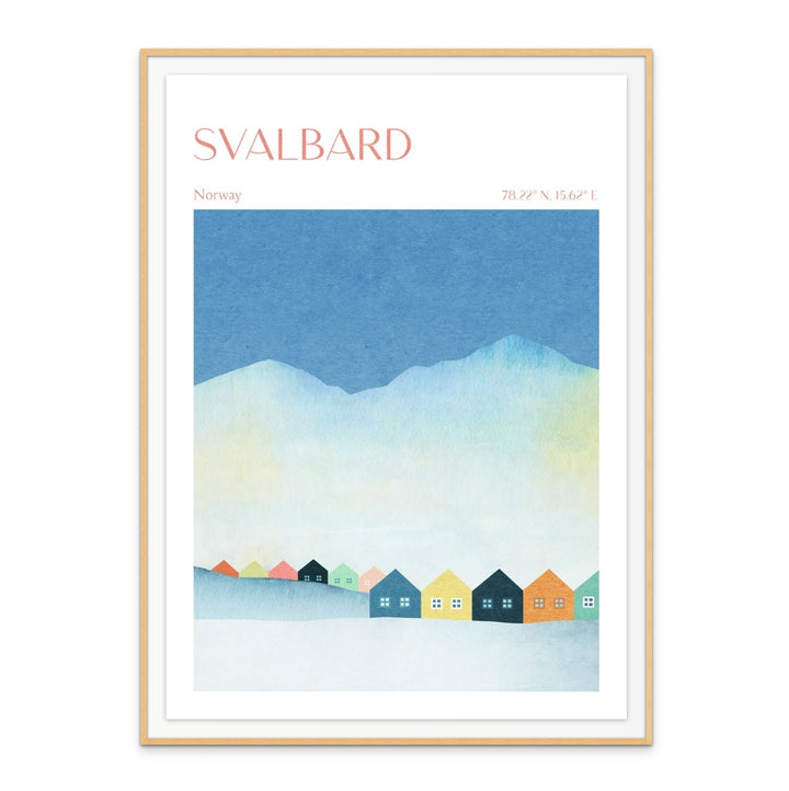 Svalbard, Norway Art Print