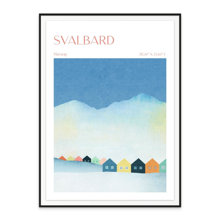 Svalbard, Norway Art Print