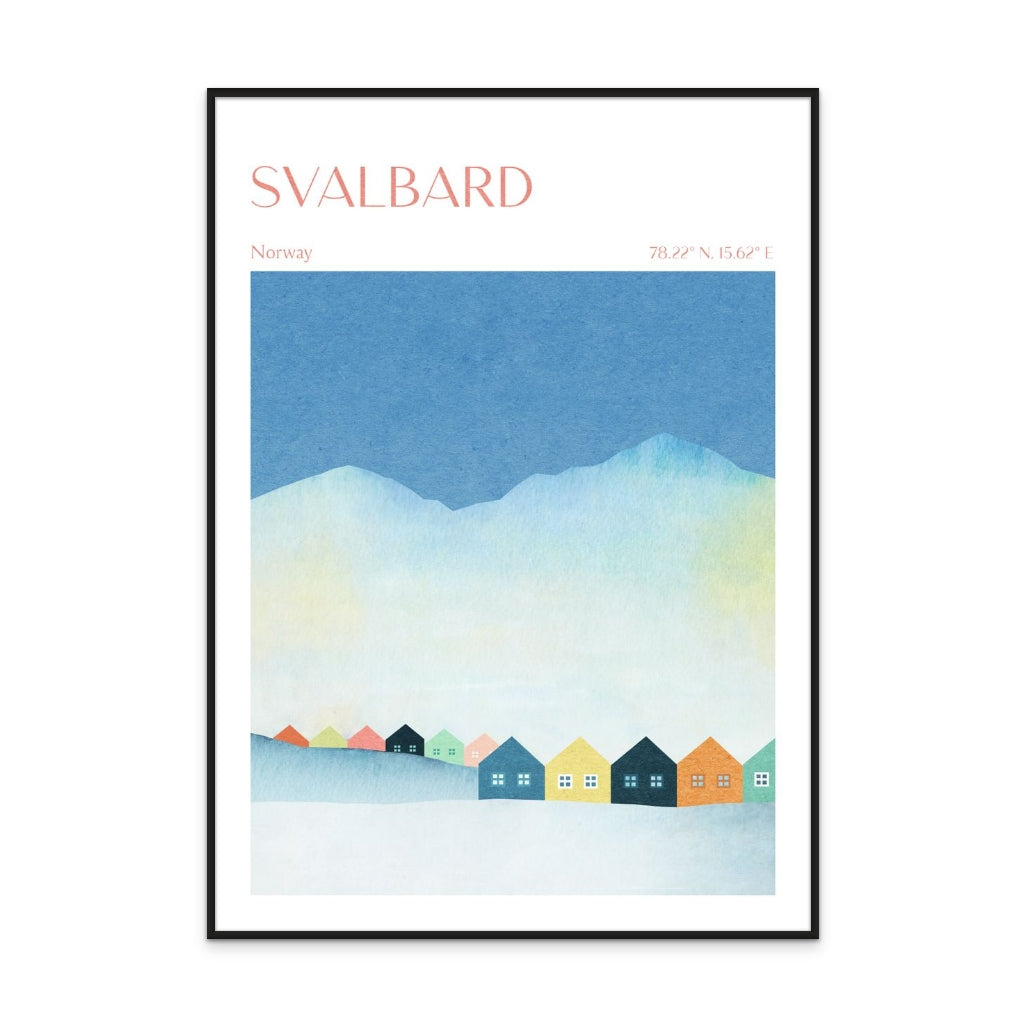 Svalbard, Norway Art Print