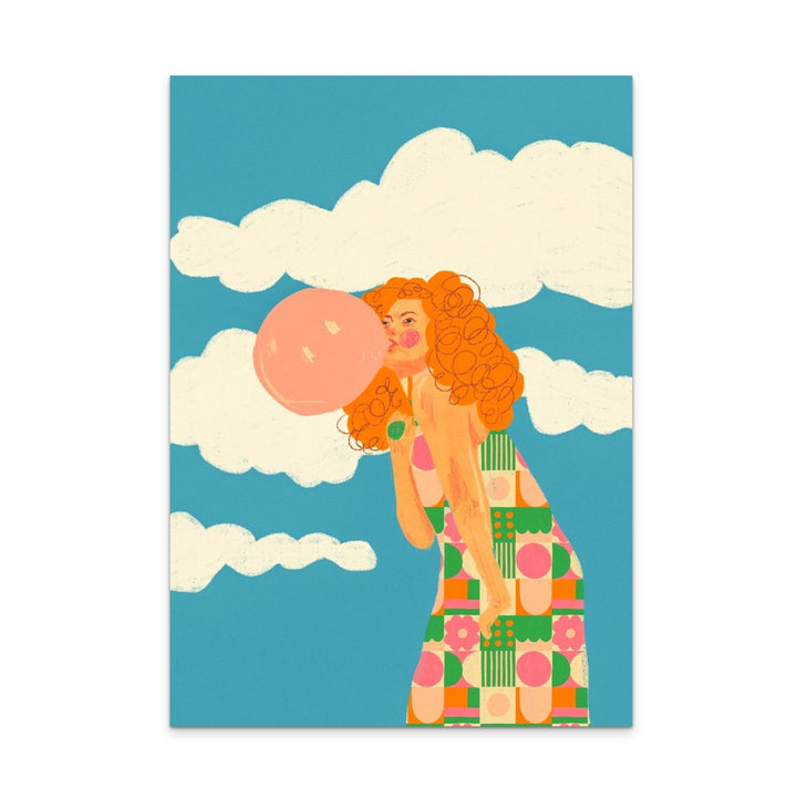 Bubble Gum Art Print