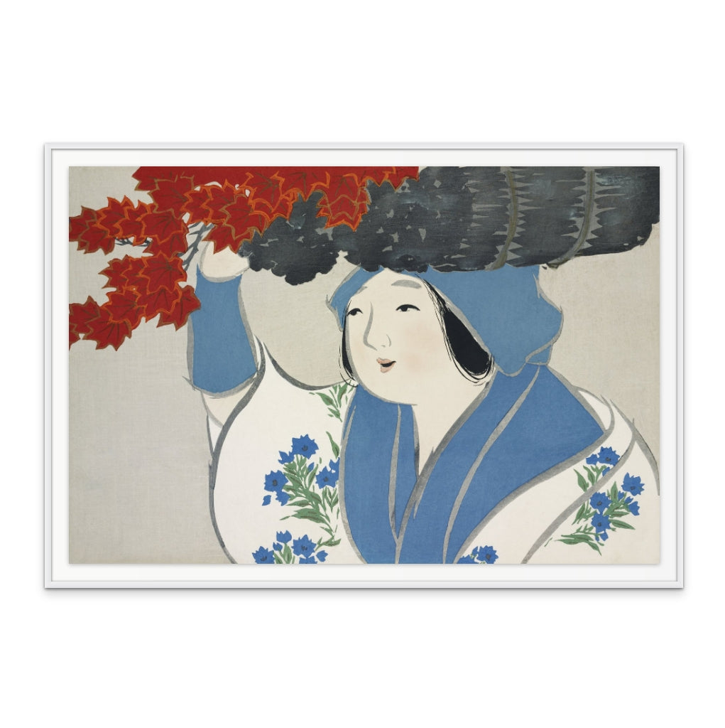 Woman From Momoyogusa Art Print