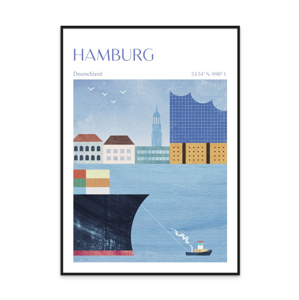 Hamburg, Germany Art Print