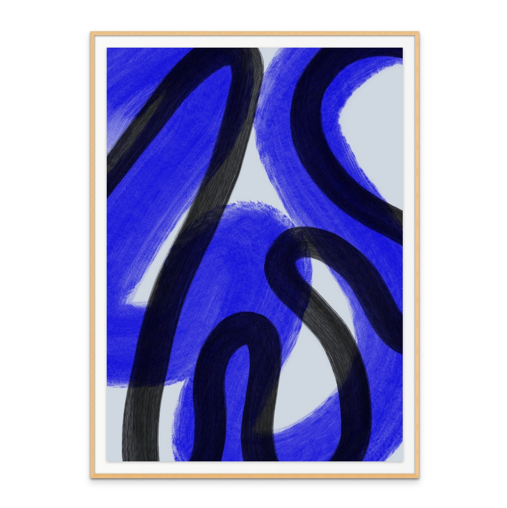 Cobalt I Art Print