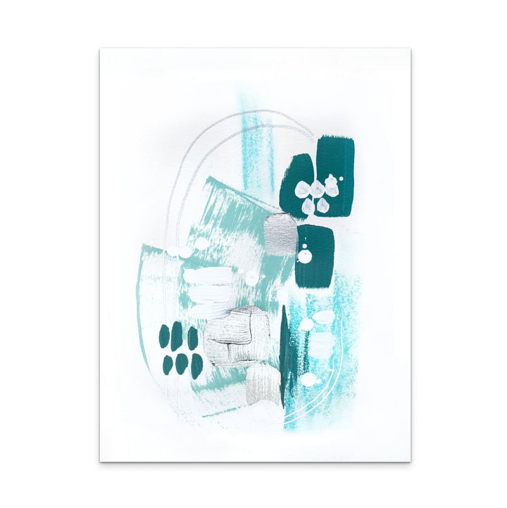 Abstract Mint 1 Art Print