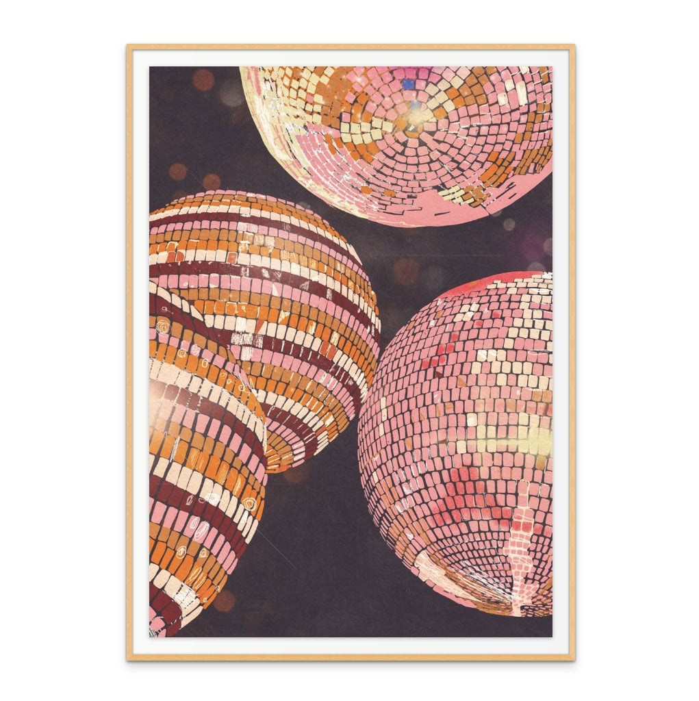 Disco Balls Art Print