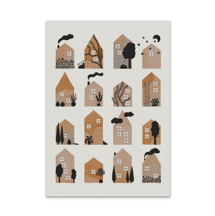 Tiny Houses #2 Art Print