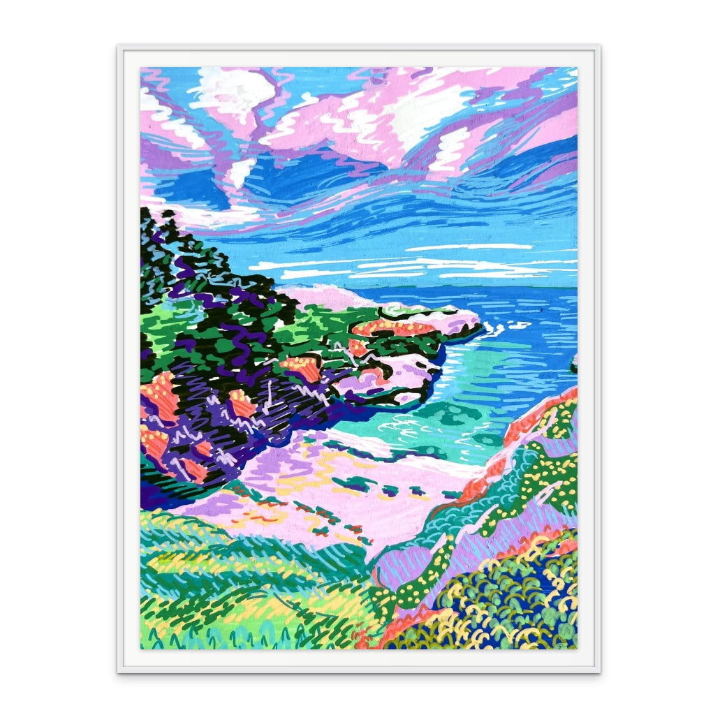 China Cove Beach Art Print