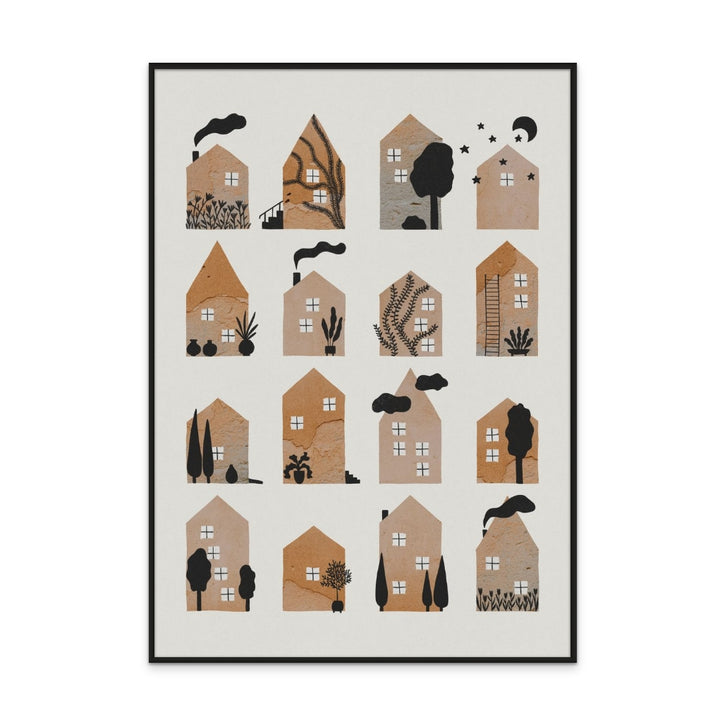 Tiny Houses #2 Art Print