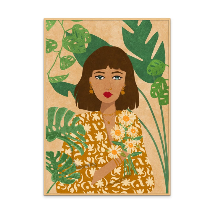 Plant Lady Art Print