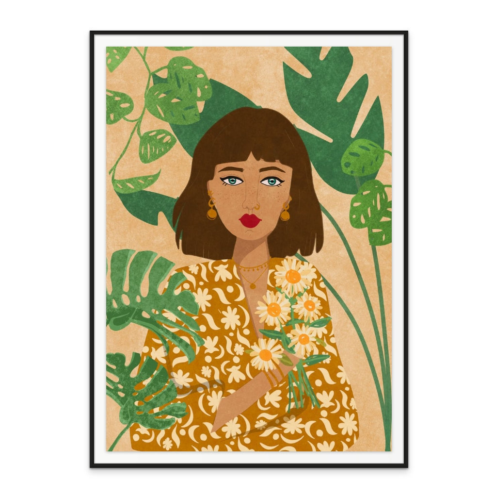 Plant Lady Art Print