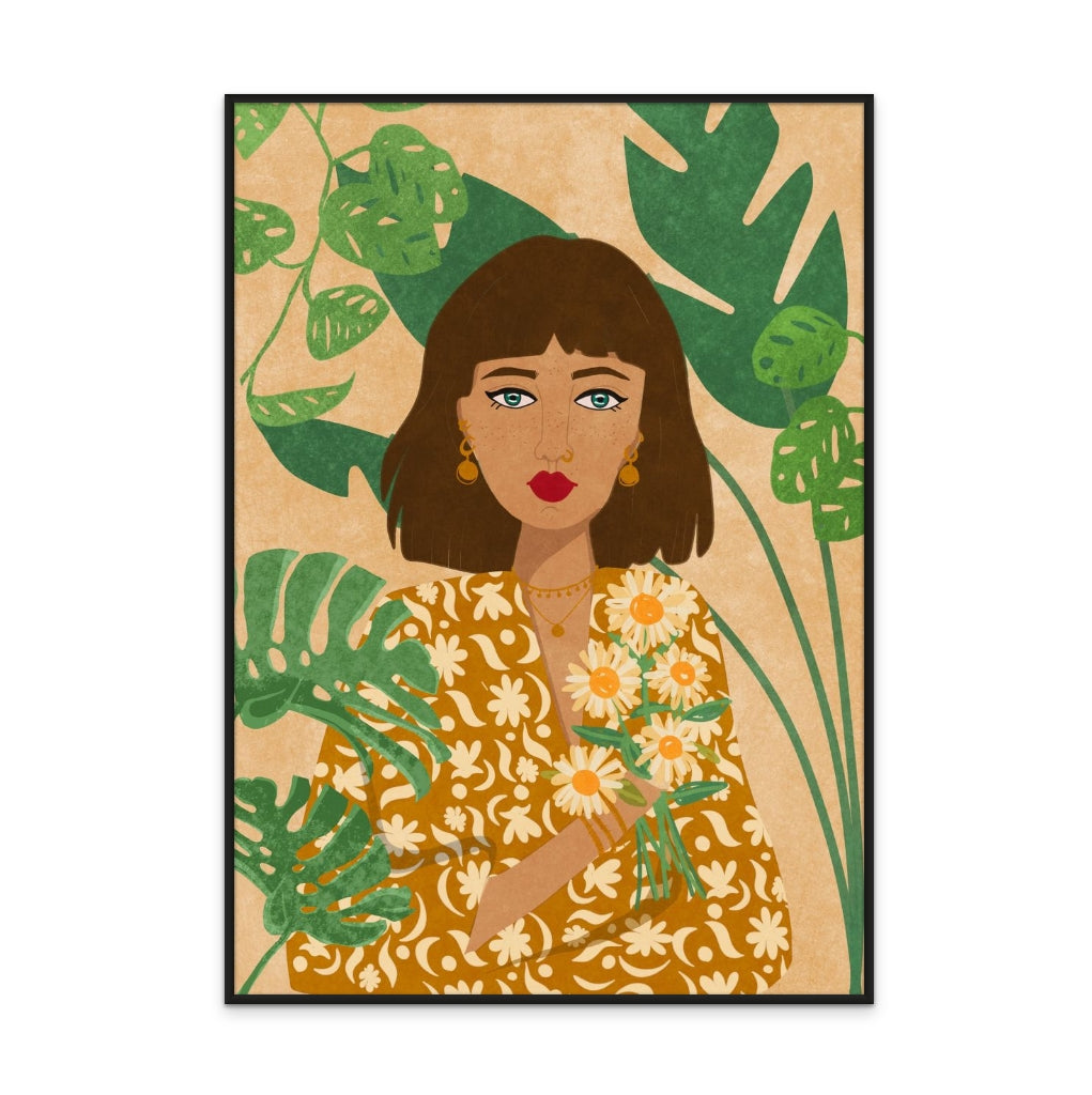 Plant Lady Art Print